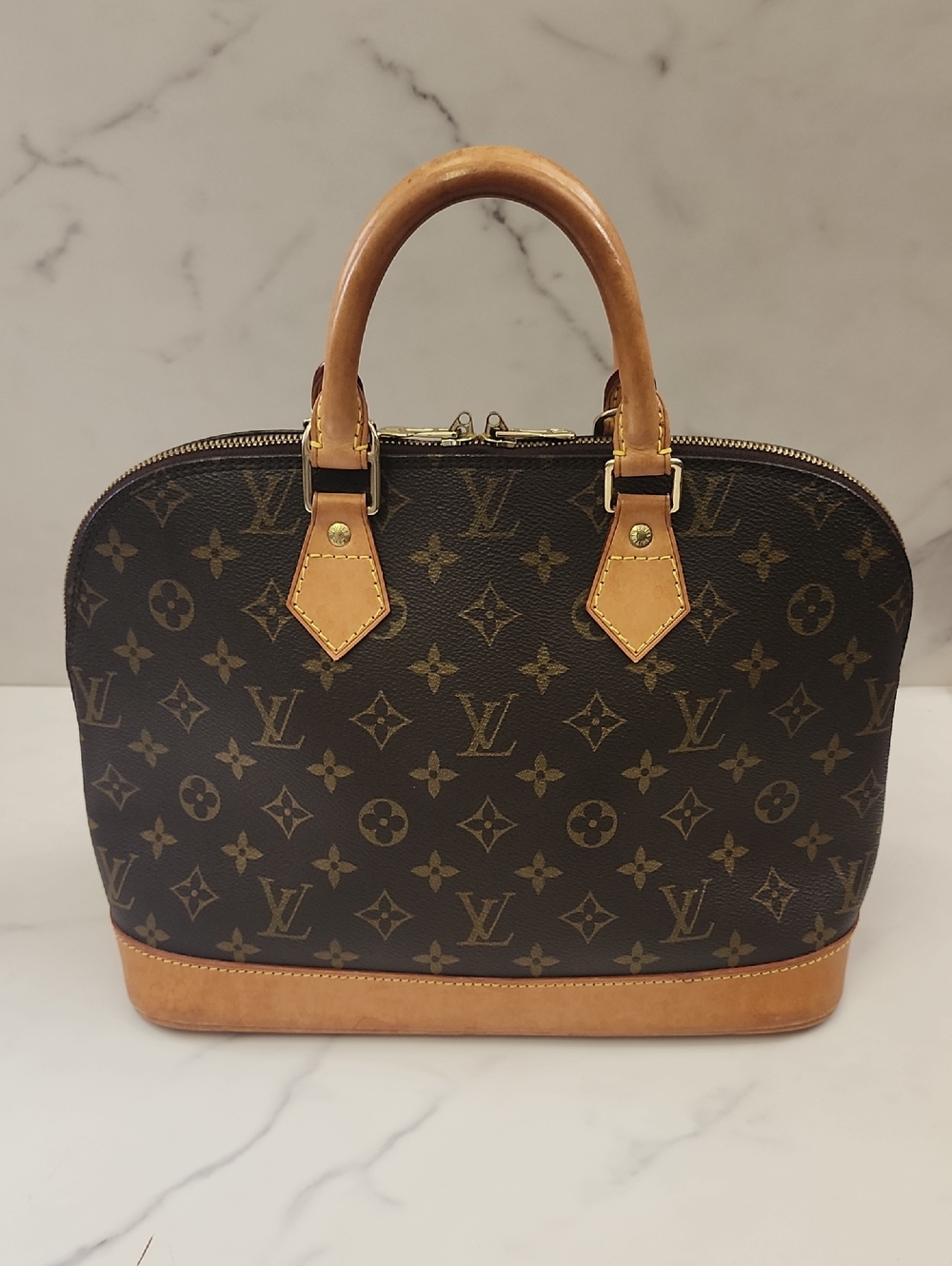 Authentic Vintage Louis Vuitton Monogram Alma PM HandBag With Digital COA - Picture 3 of 13